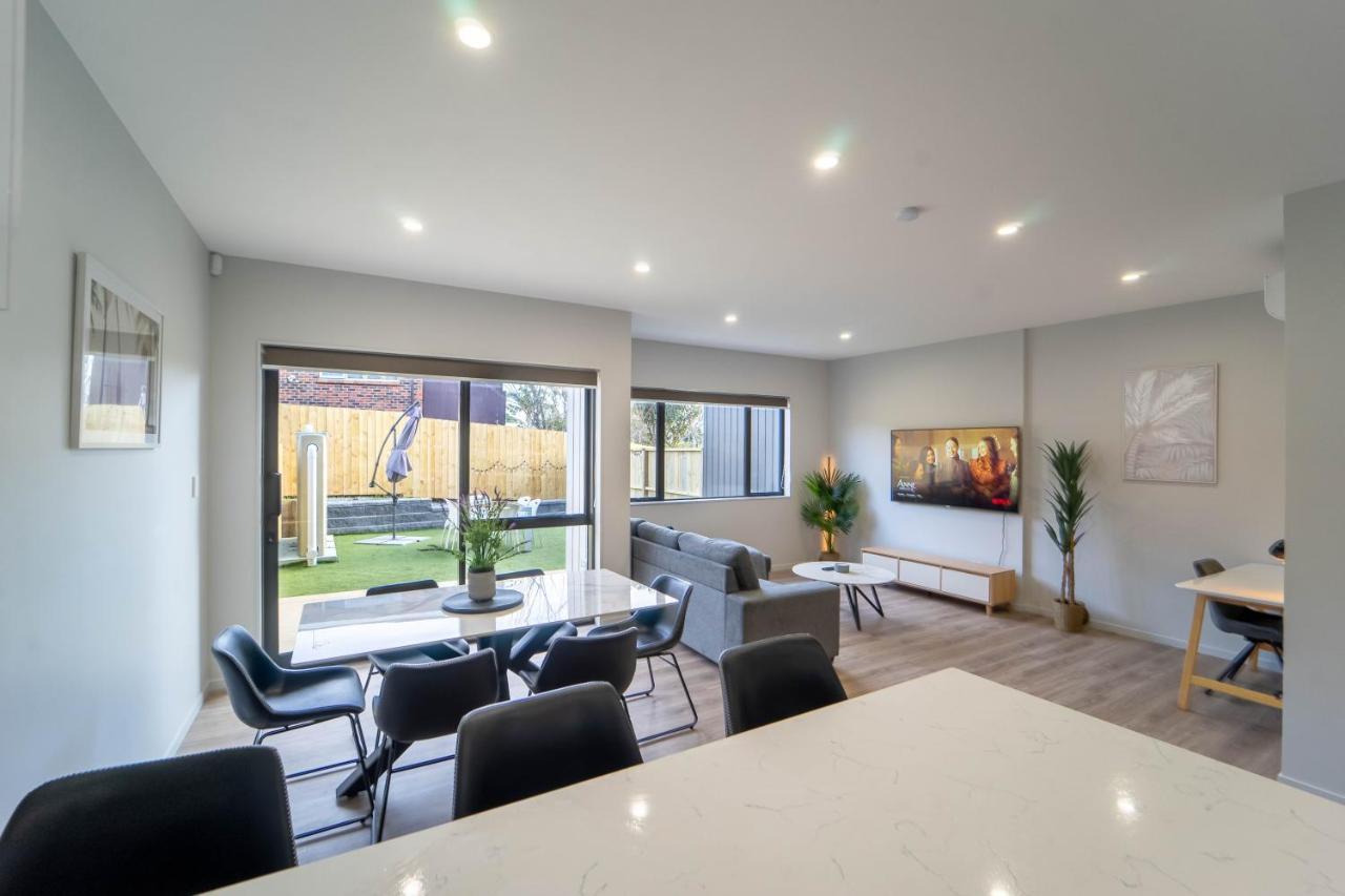 Modern Sunnyhills Town House Villa Auckland Exteriör bild
