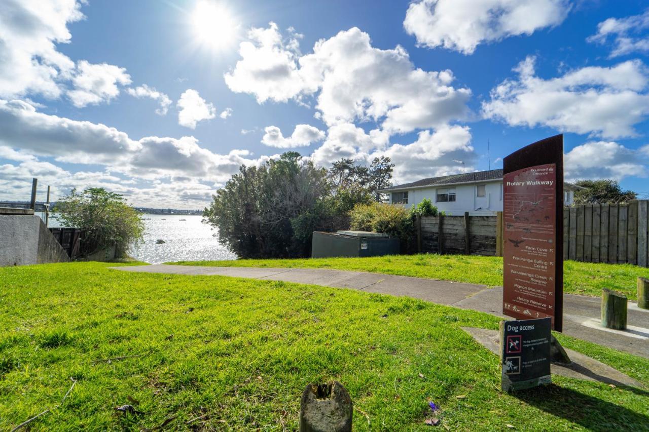 Modern Sunnyhills Town House Villa Auckland Exteriör bild