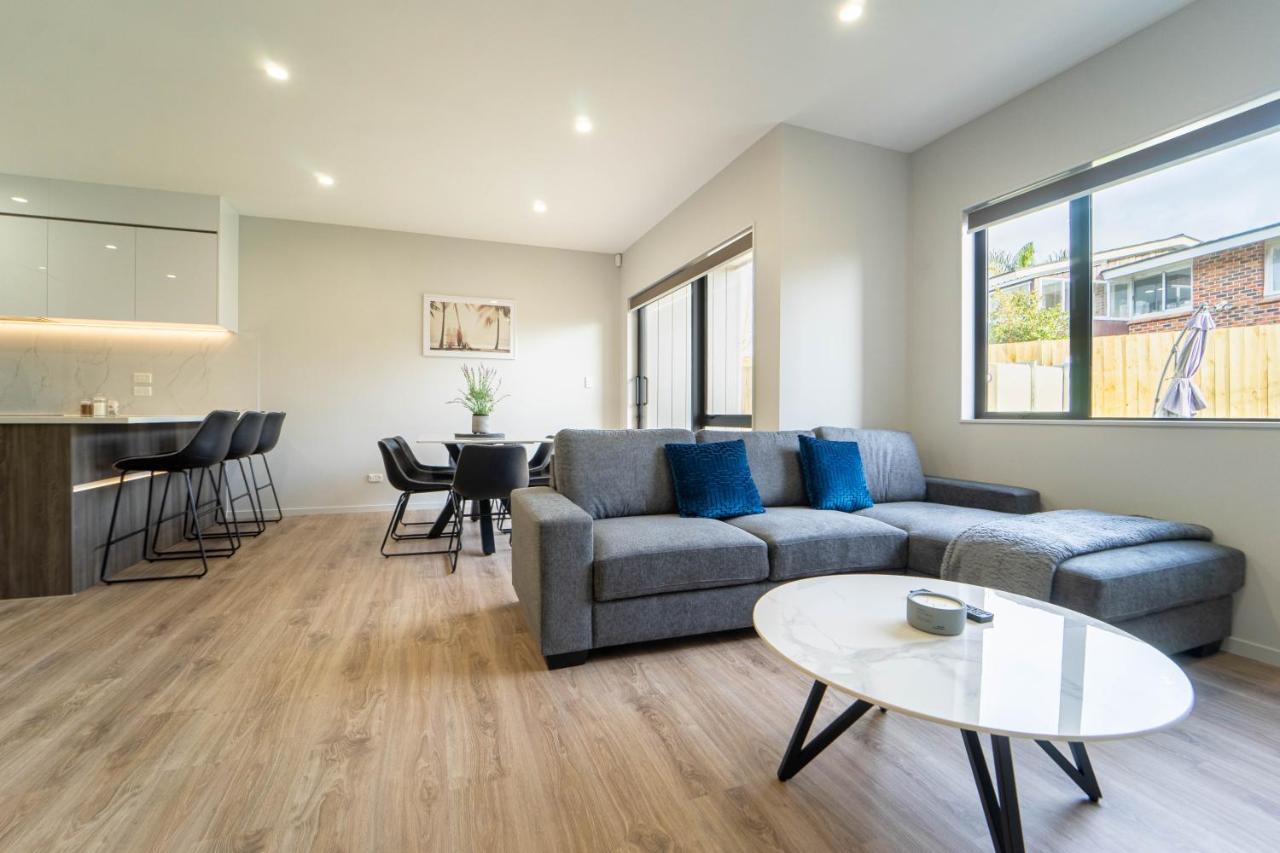 Modern Sunnyhills Town House Villa Auckland Exteriör bild